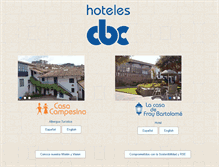 Tablet Screenshot of hotelescbc-cusco.com